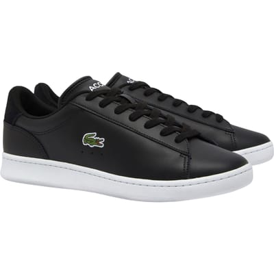 Lacoste CARNABY SET 224 1 SMA Heren Sneakers - Zwart/Wit - Maat 45