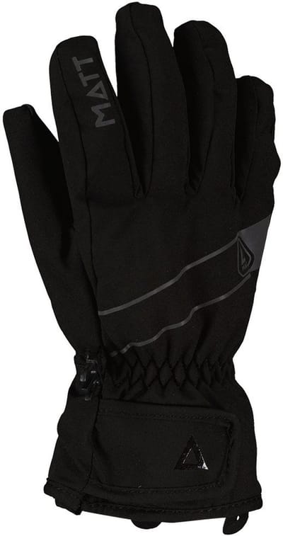 Matt Pri Junior Handschoenen Zwart 12 Years