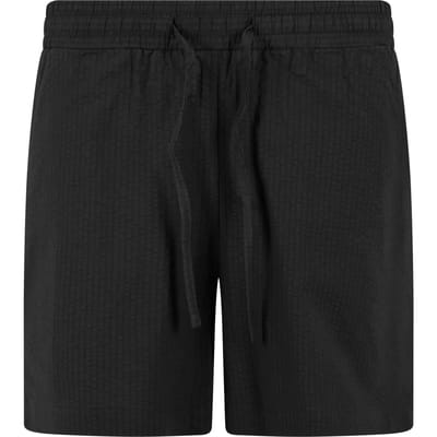 Urban Classics - Seersucker Korte broek - S - Zwart