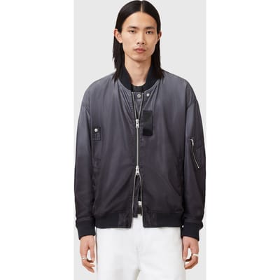 AllSaints Cascade Bomber Washed Black Taglia: XS | Bomber Outlet | Uomo | Nero