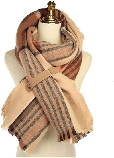 Sjaal Lieve - Camel - Herfst/Winter - Trendy