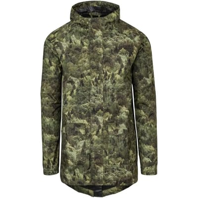 AGU Motion Rain Parka – Duurzaam & Waterdicht (5.000mm) – PFAS-vrije DWR-coating – Unisex – Forest Green – S