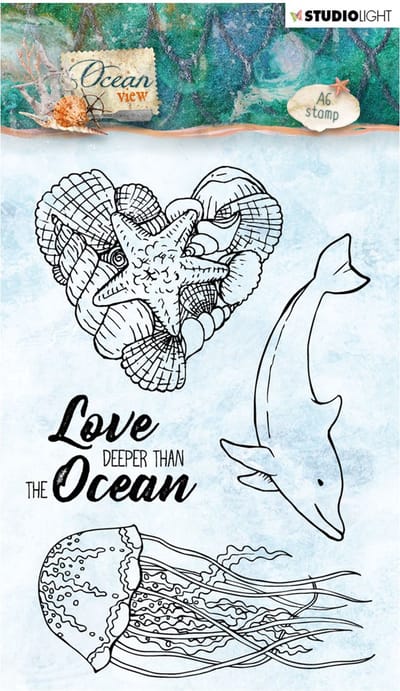 Clear Stamp Ocean View nr 368