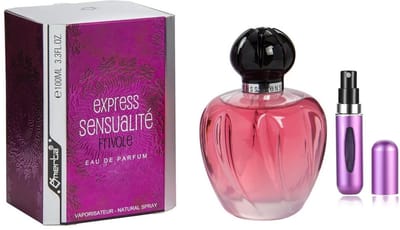 Omerta - Express Sensualité Friole - Eau de Parfum - 100 ml inclusief hervulbare tasverstuiver (willekeurige kleur)