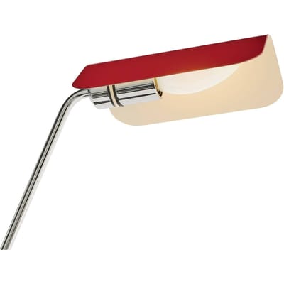 HAY bureaulamp Apex, rood, 38 cm, E14, staal