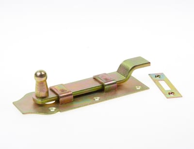 GB Rolschuif met bocht elektrolytisch verzinkt 160 x 66mm 74482