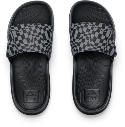 REEF KIDS SALTY SLIDE Jongens Slippers - Zwart