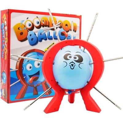 Kinderen Ballon Prik Spelletjes Exploderende Ballonnen Spel Feest Spelletjes Speelgoed Sociale Bordspellen Stokken voor Familie Plezier Stok Spelletjes Volwassenen blue