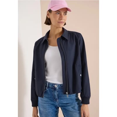 Blouson met overhemdkraag