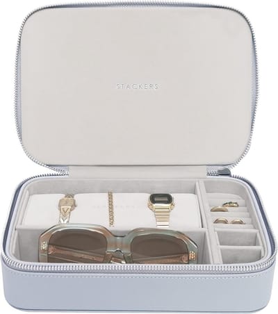 Travel Sieraden & Accessoires Doos met Verwijderbaar Horlogeblok