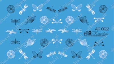 Korneliya Airbrush Waterdecal AG 0022 combi