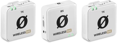 RØDE Wireless ME Dual - Wit - Cameramicrofoon