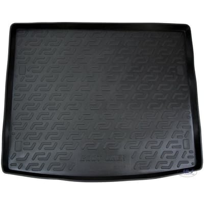 J&J AUTOMOTIVE | Tapis De Coffre Caoutchouc Premium Pour Volkswagen Cayenne 1 2002-2010 / Cayenne 2 2010-2018 noir