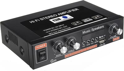 Bluetooth Audioversterker met USB-aansluiting