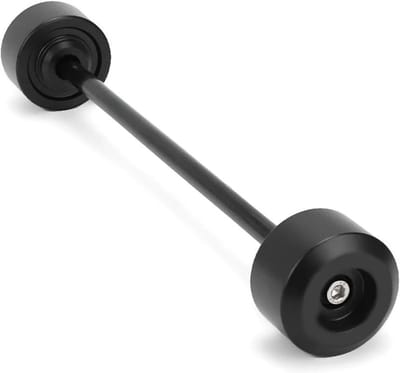 Motorfiets As Beschermers - Valdoppen Motorfiets - Voorkom Schade - CNC Aluminium POM - 209 Gram - Zwart
