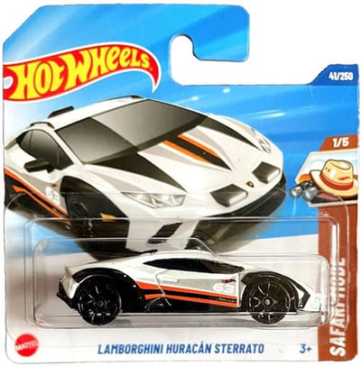 HOT WHEELS LAMBORGINI HURACÁN STERRATO WHITE 41/250 HW SAFARI MODE 1/5