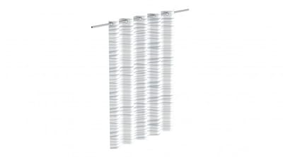 EISL Douchegordijn White Wave – Wit – Waterafstotend & Anti-Schimmel