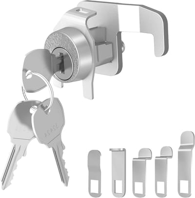 Brievenbus Sloten - Brievenbus Slot - Post Beveiligen - Corrosiebestendig - 40 x 20 x 20 mm - Zilver
