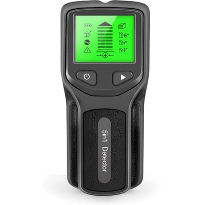 HLW330 5 in 1 Stud Detector Muurscanner Digitale Handheld Professionele Multifunctionele Muurdetector zwart