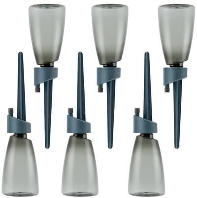 Planten Watergeefpinnen - Irrigatie Druppelaars - Planten Water Geven - Regelbaar Ventiel - 6 stuks - Groen