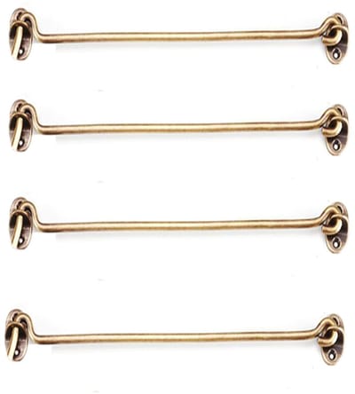 Dailygoods- Huthaak 4 stuks - Deurhaak - Oogvergrendeling