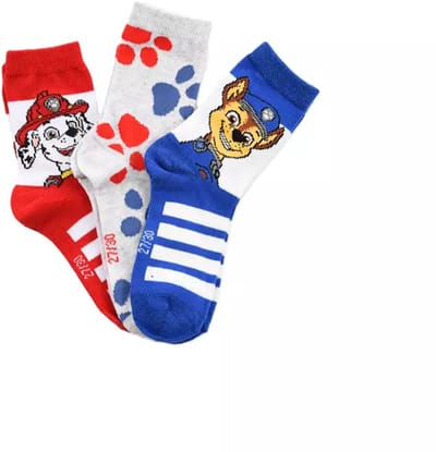 PAW Patrol Sokken – 3 Paar – Kinder Sokken – Maat 31/34