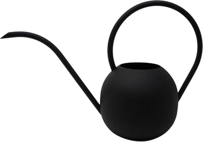 Moderne Zwarte Gieter Ø 14,5 cm - 1,5 Liter