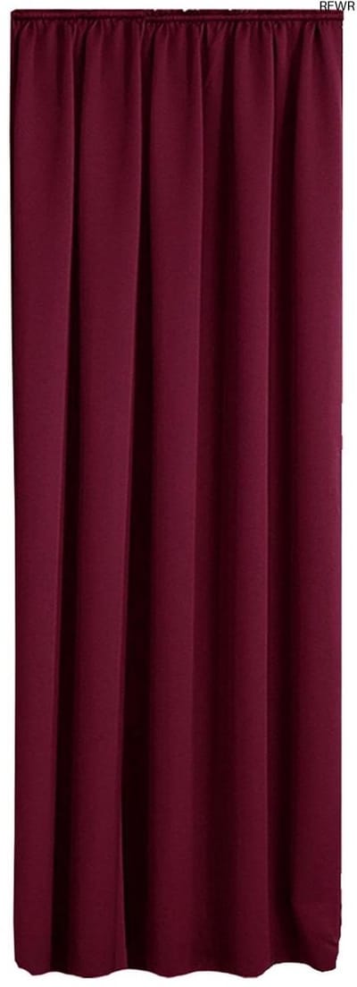RFWR® Kant-en-klaar blikdicht gordijn 245 x 140 cm - Wasmachinebestendig - Perfect voor gordijnrail