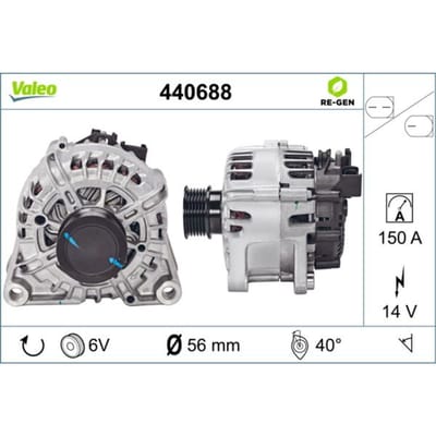 Driefasige generator VALEO 440688
