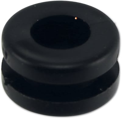 KSS Kabeldoorvoertule PVC flexibel, zwart, plaatdikte 3, gat-Ø 7,8, gesloten, 1 stuk