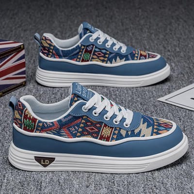 Nieuwe herenschoenen voor de lente veelzijdige mode trendy schoenen voor sport casual schoenen Koreaanse heren lage schoenen 48 gray