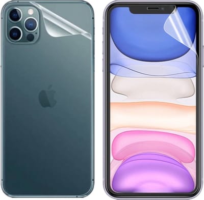 Front & Back Screenprotector Bescherm-Folie voor iPhone 13 Mini