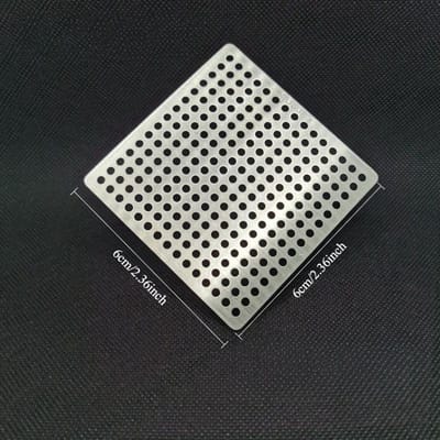 Doucheputje Afdekking Onderdelen 304 Roestvrij Staal Vergiet Badkamer Gereedschap Vloerputje Pad Vierkante Afdekking Haarfilter Gootsteen Zeef 6cm