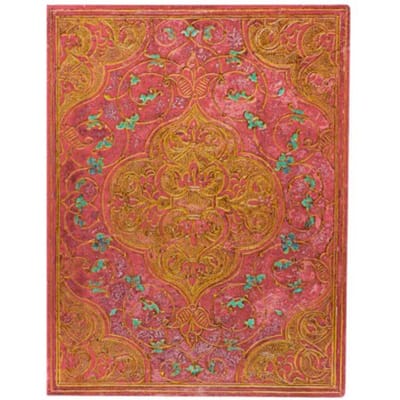 Paperblanks cahier, rose chronicles, softcover flexi, formaat ultra 17 x 22,5 cm,