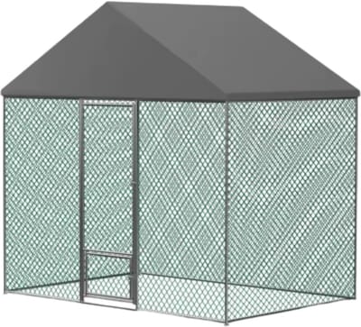 Gazonus Kippenhok - Kippenren voor buiten en tuin - Inclusief waterdichte hoes - 200x300cm - Metaal