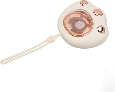 Draagbare Handwarmer voor Katten met USB Opladen, Ingebouwde Batterij en Nachtlampje – Ideaal voor Koude Dagen en Comfortabele Warmte