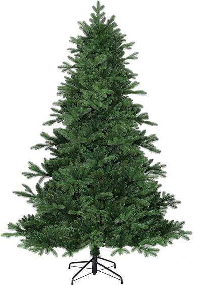 Black Box Trees Brampton Boom - Kerstboom met Natuurlijke Vorm - Kerstversiering voor Woonkamer en Kantoor - Kunstboom van PE Naalden - Hoogte 230 x Diameter 147 cm - Groen