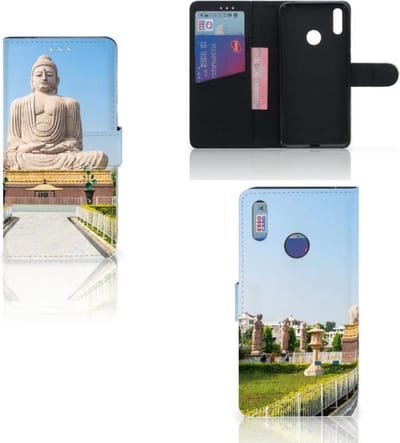 Huawei Y7 (2019) Flip Cover Boeddha