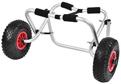 Kano- en kajaktransportwagen met 10 inch wielen – Lichtgewicht en duurzaam