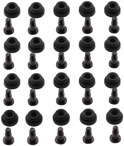 20 Stuks Shockproof Schroeven voor Computerbehuizing + Schokabsorberende HDD voor 3.5'' en 2.5'' Schijven