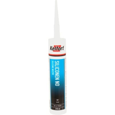 Kelfort Siliconenkit no wit 310ml