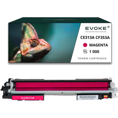 Evoke Compatibele Toner voor Hp Ce313A Ce-313A 126A Cf353A Cf-353A 130A Magenta 1000 Pagina's Laserjet Pro Cp1025 Cp1025Nw Mfp M175A M175Nw