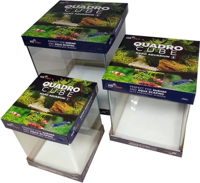 HS Aqua Quadro Cube NO.2 | 18L | 25 x 25 x 30CM