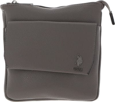 U.S. POLO ASSN. Schoudertas Seattle Flat Crossbody Grey Grijs