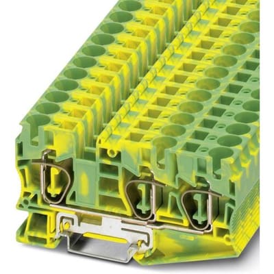 Phoenix Contact 3035302 Aardklem 10.2 mm Spanveer Groen, Geel 25 stuk(s)