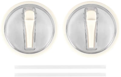 Dailygoods- Vervangende Deksels - Herbruikbaar - Lekvrij - Stofdicht - Voor 40oz Bekers - Hoogwaardig Kunststof - Veilig en Milieuvriendelijk - Bekerdeksel