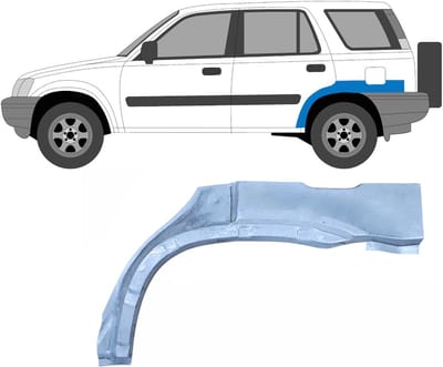 Reparatiepaneel achterspatbord voor Honda CR-V 1995-2001 / Links