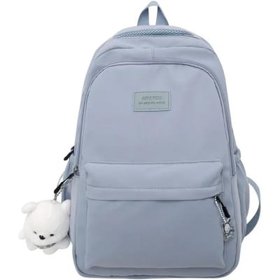 Rugzak voor middelbare scholieren Waterdichte schooltassen voor meisjes Laptop Boeken Schrijfwaren Grote Organisatortassen blauw