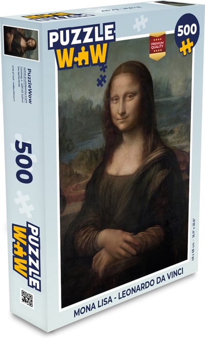 Puzzel Mona Lisa - Leonardo Da Vinci - Legpuzzel - Puzzel 500 stukjes