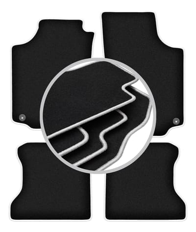 CARLUX-SILVER automatten voor: Opel Combo C combivan (2001-2011)